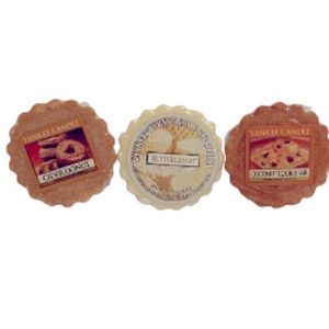 3 Yankee Candle Tarts BAKERY SCENTS NEW 0.8 oz each